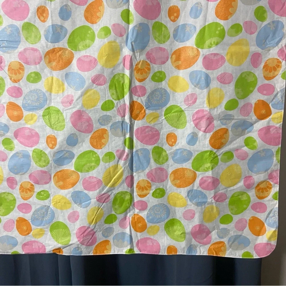 Easter Egg Tablecloth Multicolor Rectangular 60